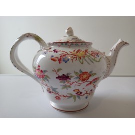 Theière porcelaine de Sarreguemines minton 252 forme poire