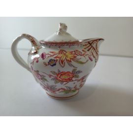 Vendu : Mini Theière individuelle porcelaine de Sarreguemines minton 252 forme poire