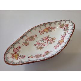 Ravier 23 cm en porcelaine de Sarreguemines minton 252