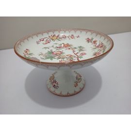 Confiturier Diam 22cm pâte opaque 1875 Sarreguemines minton 252