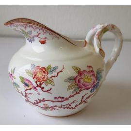 Pot à lait diam 11 cm porcelaine Sarreguemines minton 252 légère coloration