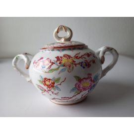 Sucrier Diam 12 cm en porcelaine Sarreguemines minton 252