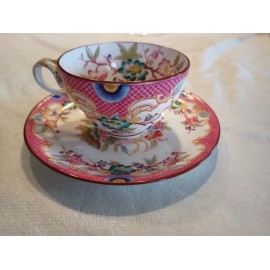 Lot 1 tasse Orientale avec 1 soucoupe porcelaine Sarreguemines minton 216 réf 216-TS-3