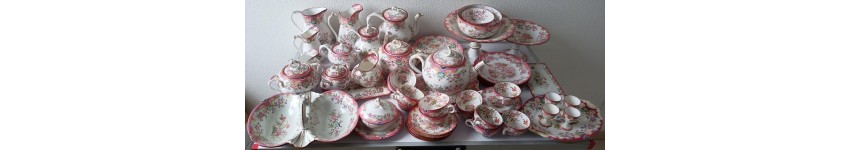 Porcelaine Sarreguemines Minton 216